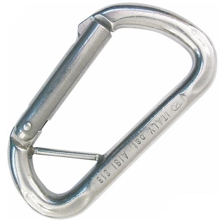 Kong Usa Asymmetric, 80 mm Length, 18 mm Gate Opening, Stainless steel, Polished 567E0JPP0KK